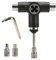Skateboard T Tool, Tragbares Skate Werkzeug mit Ratsche, All-in-One Skateboard T-tool, Schraubenschlüsselset mit Inbusschlüssel, für Roller, Skateboard