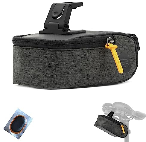 1 x Selle Royal Saddle Bag Small (0.6l) Satteltasche Fahrradtasche Klippsystem inkl. 1 Schlauchflicken