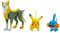 Pokémon PKW2676 Battle Figure Set - Hydropi, Pikachu #1, Bellektro, offizielles Batllefigurenset