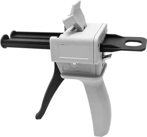 Ber-Fix® Dosierpistole für 50ml / 50g Doppelkartuschen (1:1) – Präzise Verarbeitung von 2K Kleber – Ideal für Metallkleber, Kunststoffkleber & mehr