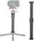 Andoer Universal 2 Sections Extendable Carbon Fiber Pole Tripod Extension Pole Max Height 32cm/12.6in with 1/4in Screw for Tripod Monopod