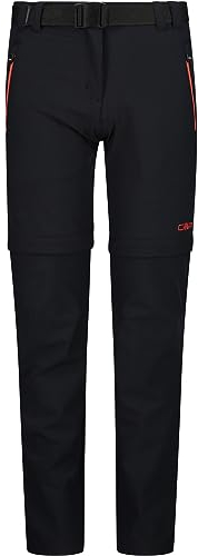 CMP - Stretch-Zip-off-Hose für Kinder, Anthrazit, 98