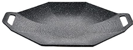 Kochfeldgrill - Medizinische Stein beschichtete Backblech für Kochfeld,Tragbare Herd Backblech für Outdoor Grill, Hitzebeständige Herd Top Grillpfanne für Restaurants, Küche Delr