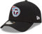 New Era Tennessee Titans NFL Evergreen Schwarz Verstellbare 9Forty A-Frame Cap - One-Size