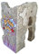 Aspinaworld Dekofigur, Graffiti Mauer Figur 15 cm, Wohnzimmer Deko, Kinderzimmer Deko