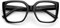 DOOViC Blaulichtfilter Lesebrille Damen 3.0 Übergröße Schwarze Quadratisch Computerbrille Lesehilfe mit Stärke