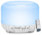 LONID 500ml Aroma-Diffusor, Luftbefeuchter & ätherischer Öldiffusor für Yoga, Spa, Aromatherapie, Baby, Schlaflicht, Automatische Abschaltung, BPA-frei (Weißholz)