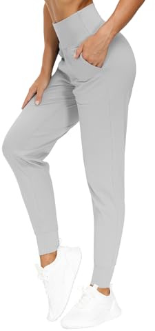 The Gym People Pantalon de Jogging léger pour Femme, Legging athlétique fuselé pour l'entraînement, Le Yoga, la Course à Pied