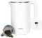Noaton K3W Pro, Edelstahl Wasserkocher mit Temperatureinstellung, 45°C-100°C, Doppelwand, BPA frei, Leise, Warmhaltefunktion, 1,7 L, 1500 W, Weiß