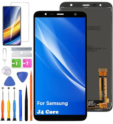 HLYGZX Écran LCD de Rechange d'origine pour Samsung Galaxy J6+ / J4+ / J4 Core, J610F J610FN J415F J415FN J410F Écran LCD Tactile Digitizer Assembly Kit de pièces de réparation