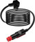 12V-24V KFZ Kühlbox Kabel Verlängerungskabel 4M, Tragbares Auto Kühlschrank Netzkabel, Zigarettenanzünder Verlängerungskabel DC 12V Ersatzkabel für Kühlbox Dometic, Waeco CF CDF, ARB ICECO, Alpicool