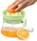 Buerfu Orangenpresse manuell, Handpresse,Handentsafter mit komfortablem Griff - Kleine Handpresse, Grapefruit-Zitruspresse, Orangenpresse für Grapefruitsaft