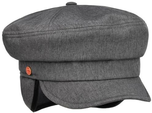 Mayser Debby Elbsegler Schirmmütze wasserabweisend Damen Sommer Winter grau M (57-58 cm)