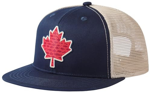 Bassdash Flache Trucker Cap Verstellbar Snapback Cap Baseballkappen Mesh Rückseite für Herren Damen Angeln Jagd
