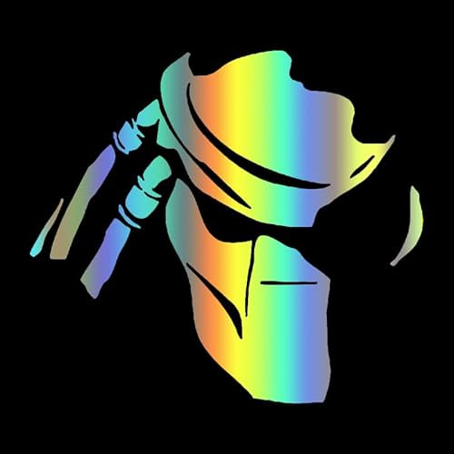 Autoaufkleber CS31966 Verschiedene Größen Vinyl Aufkleber Predator Autoaufkleber Wasserdichte Autodekore auf Motorradstoßstange hinten (1)