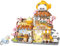 MEIEST Mini Stadtladen Street View Modellsatz für Bausteine,Simulation Panda Architektur Sammlung Partikel BAU Gebäude Ziegel Spielzeug,Home Decor (Taiyaki)