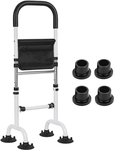 AKOZLIN Aufstehhilfe Senioren, Höhenverstellbar, Belastbar 136KG | Mobile Aufsteh und Sitzhilfe, Stand Bett Aufstehhilfe, Geeignet für Ältere und Behinderte Menschen