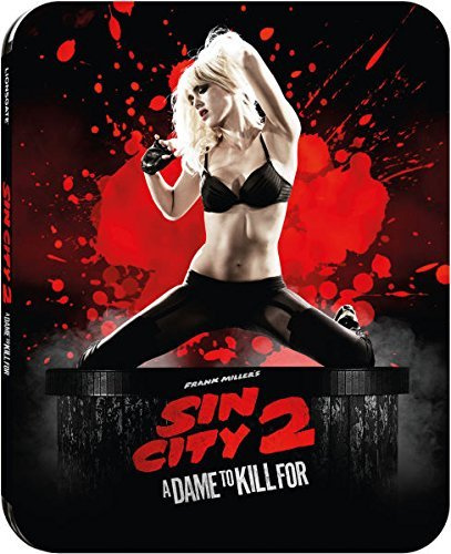 Sin City 2: A Dame to Kill For 3D Steelbook Blu-Ray Blu-Ray 3D + Flachmann) - Limited Steelbook Edition, Media-Markt Exklusiv, Uncut, Region B