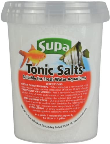 Supa Tonic Salt 1 Litre, Mild Conditioner And Antiseptic For Use In Fresh Water Aquariums