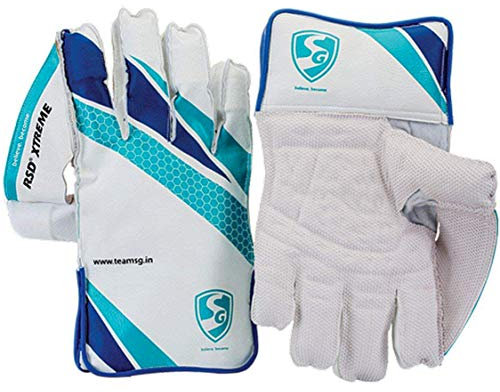 SG Cricket RSD Xtreme Wicket Keeping Handschuhe, für Erwachsene (sortiert), Gummi