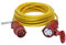 ENECEN 1121425 CEE-Verlängerungskabel 400V/16A IP44 PVC K35 AT-N07V3V3-F 5x2,5 mm² gelb mit ST/KU 5-polig Phasenwender 25m