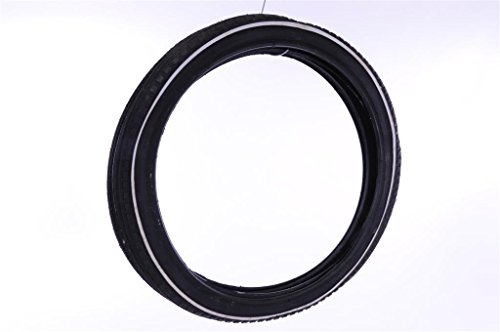 PAIR (2) 14x1 3/8 (37-288) BIKE TYRES CHOPPER ERA ALL BLACK IDEAL VINTAGE BIKE