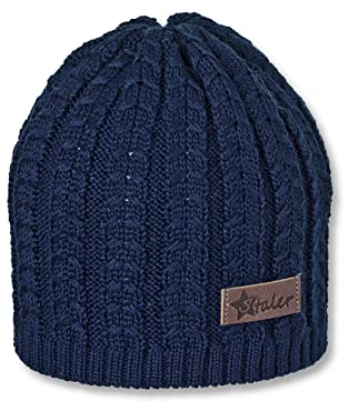 Sterntaler Unisex Baby Strickmütze StrickMütze, Marine, 41 EU