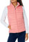 Amazon Essentials Doudoune Pliable Imperméable Légère Femme, Rose, XL