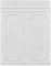 DaPeng 3D Selbstklebende Tapeten,Wandpaneele Wandverkleidung Steinoptik,Anti-Kollision Dekorfolie für Wohnzimmer Flur Balkon 10Pcs (Color : White-B)