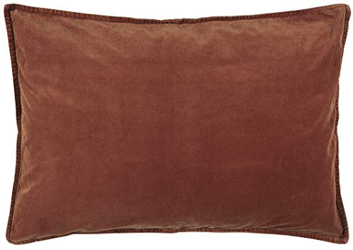 IB Laursen Kissenhülle ROST BRAUN SAMT Kissen 50x70 Kissenbezug Zierkissen