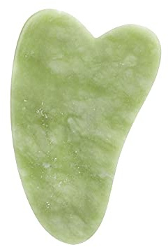 Natural Jade Stone Guasha Board Massage Tool SPA Therapy Gua Sha Massager Antistress Body Care Scraping Board 6 Style-Heart C shape