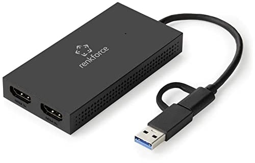Renkforce USB-A, USB-C® (USB 3.2 Gen 1), HDMI™