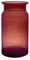 INNA-Glas Blumenvase Glas Hanna Earth, rot-klar, 29,5cm, Ø15cm - Tisch Vase