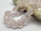 Rose Quartz Tiny Nugget Beads, tumbled 8x8-19x15mm 20 Pieces Approx Rose Quartz Smooth Handmade Gemstone Beads, 8.5 Inch Strand April_18_04-2111