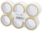LogiLink Paket Klebeband, geräuscharmes Laufen, Breite: 48 mm x Länge: 66 m, Materialstärke (40 µm), Farbe: Transparent, 6 Stück