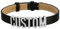 U7 Leder Choker Kette Damen Halsband bdsm Lederhalskette Personalisiert Namenkette mit Buchstaben/Zahlen/Zeichen Charm DIY Strassstein Necklace Emo Accessories Modeschmuck für Valentinstag Cosplayer