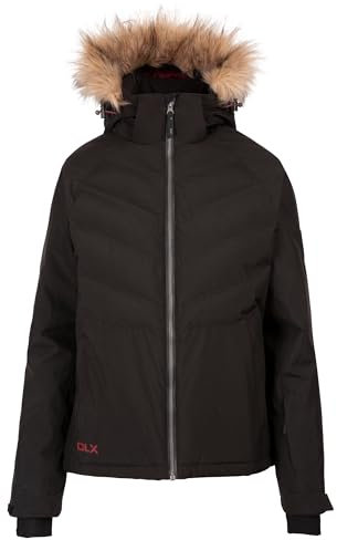 DLX Damen Gaynor Skijacke, Black, XL