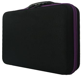 Borsa Portatile per 60 Bottiglie Custodia Organizer Viaggio Design Antiurto per Trasporto per 5Ml 10Ml e 15Ml