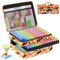 ARTDOT 5D Diamond Painting Zubehör Boxen, 420 Stück Diamant Painting Aufbewahrungsbox mit Koffer Trichter Stickers (Australien)