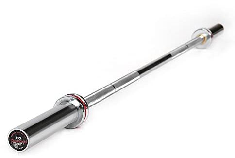 DIAMOND Olympische Langhantelstange 150/180/220 cm Power Training Durchmesser 50 mm | max. Belastung 330 kg (180 cm)
