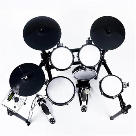 Fünf Trommeln Und Drei Becken Mesh Head Elektronisches Schlagzeug-Set Stage Digital Drum Percussion Elektronisches Schlagzeug