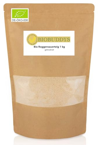 Bio Roggensauerteig getrocknet 1 kg - Sauerteig schnell und einfach Sauerteigbrot backen