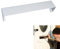 Home Secure™ Letterbox Cowl Visor Guard. Door Safety and Privacy Extra Security Cover - White