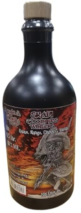Lädla Gin Skadi 500 ml 40% vol. | Nordischer Gin mit verzauberter mit Guave & Ananas | Premium Wikinger Gin für besondere Anlässe