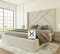 Upholstered Bed Frame, Ottoman Storage Bed Frame, Double Bed with Storage, Winged Plush Velvet Bed Frame With Storage, Double King,Super King Bed Frames (Cream Plush Velvet, 4FT6 DOUBLE)