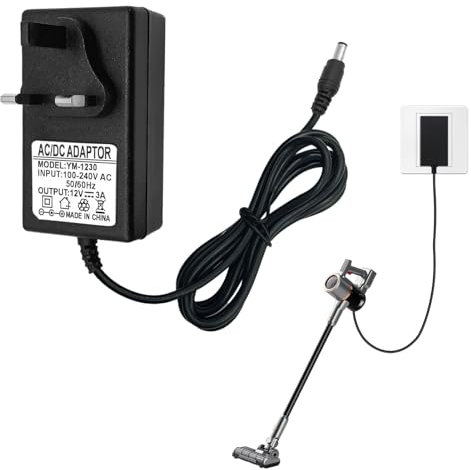 26.1V Battery Charger for Dyson Charger, Power Supply Adapter for Dyson V7 Charger, Dyson V6 Charger, Compatible with Dyson V6 V7 V8 SV03-SV11 DC58-DC74 205720-02 214730-01 and More UK Vacuum Cordless