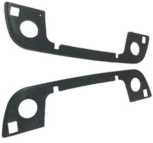 Lspbfkq Poignée de Porte Extérieure de Voiture Joint D'étanchéité En Caoutchouc Pour Poignée Porte Gauche Et Droite, Pour BMW Série 3, 5, 7, E36, E34, E32, Z3(Rear Pair)