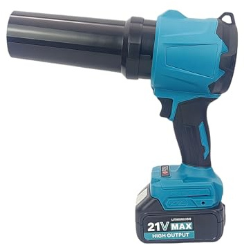 Roadtime Mini soffiatore turbo a batteria per Makita 18 V batteria (senza batterie), 38000 giri/min, senza spazzole con ugello, spazzaneve portatile senza fili per foglie, polvere, tastiera, campeggio