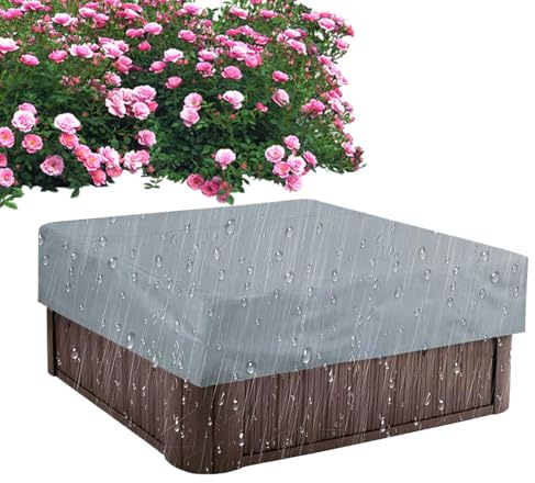 Copertura Per Vasca Idromassaggio | Protezione Impermeabile Ad Alta Resistenza,Coperchio Invernale Per Vasca Idromassaggio - Per Giardino Esterno Cortile Posteriore Pontile Laterale Piscina