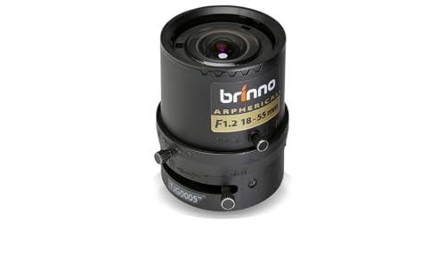 Brinno - BCS 18-55 f/1.2 - CS-Mount – Aufsteckbares Objektiv für Brinno TLC300, TLC2000-Serie, TLC2020-Serie